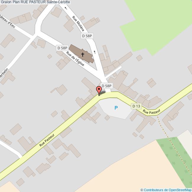 Rue PASTEUR SainteCérotte