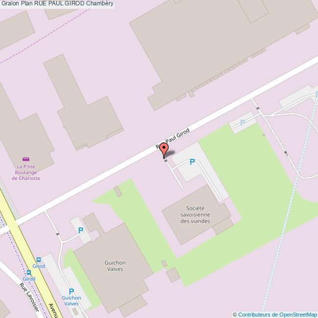 Rue PAUL GIROD Chambéry