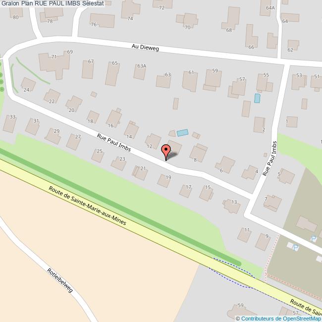 Rue PAUL IMBS Sélestat