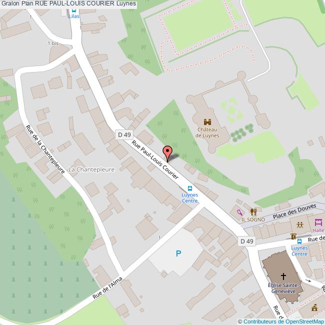 Rue PAULLOUIS COURIER Luynes