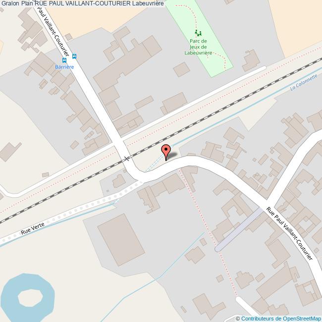 Rue PAUL VAILLANTCOUTURIER Labeuvrière