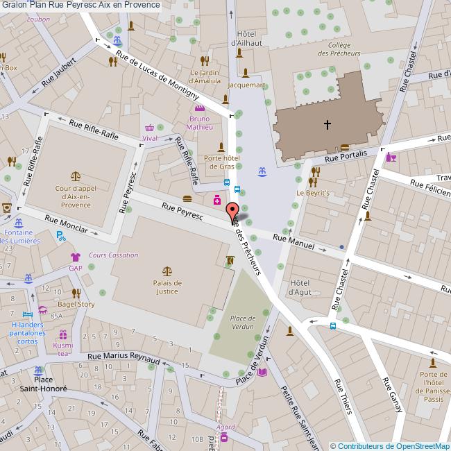 Rue Peyresc Aix en Provence