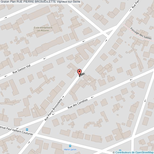 Rue PIERRE BROSSOLETTE VigneuxsurSeine