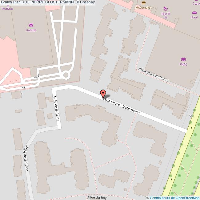 Rue PIERRE CLOSTERMANN Le Chesnay