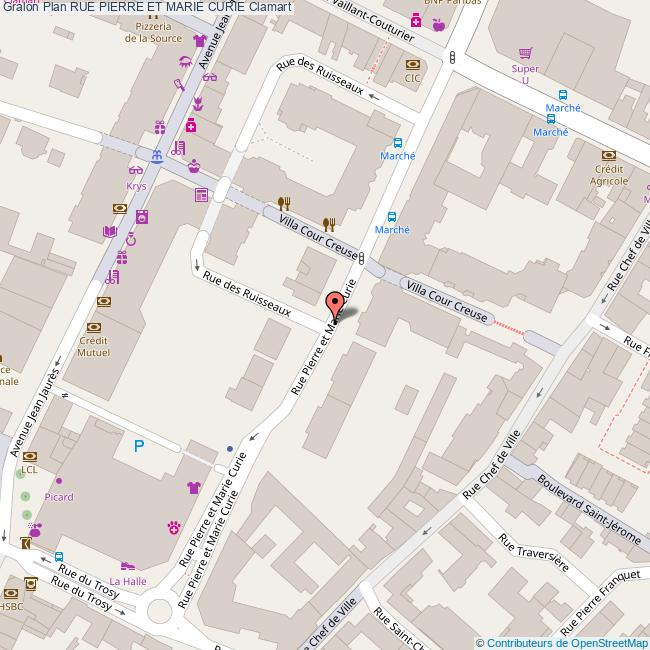 Rue PIERRE ET MARIE CURIE Clamart