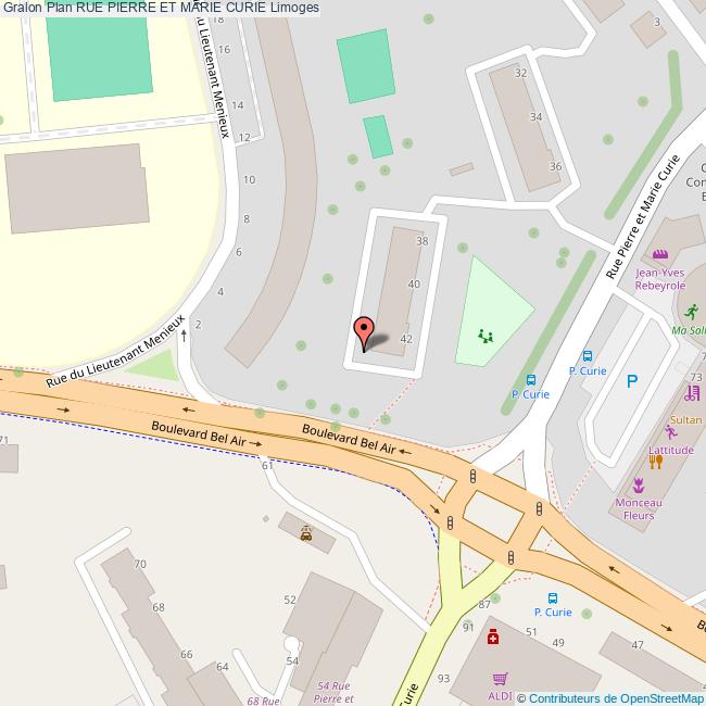 Rue PIERRE ET MARIE CURIE Limoges