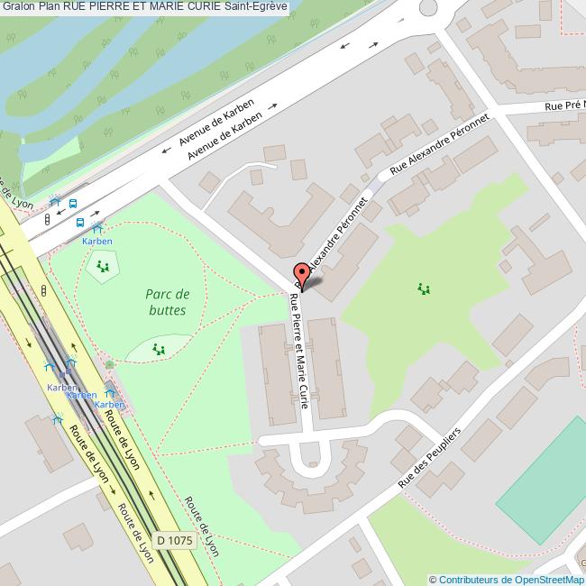 Rue PIERRE ET MARIE CURIE SaintEgrève