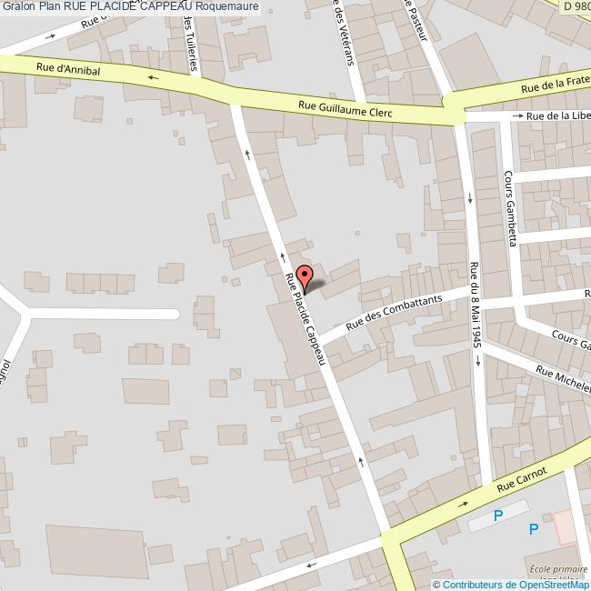 Rue PLACIDE CAPPEAU Roquemaure