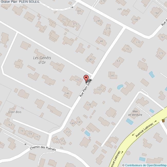 Rue PLEIN SOLEIL Six-Fours-les-Plages