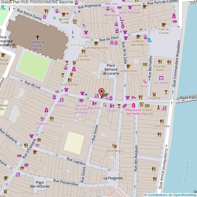 plan Rue  POISSONNERIE