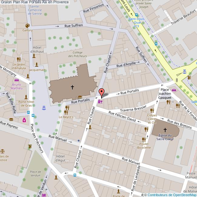 Rue Portalis Aix en Provence