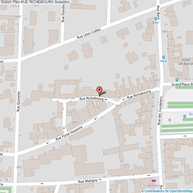 plan Rue  RICHEBOURG