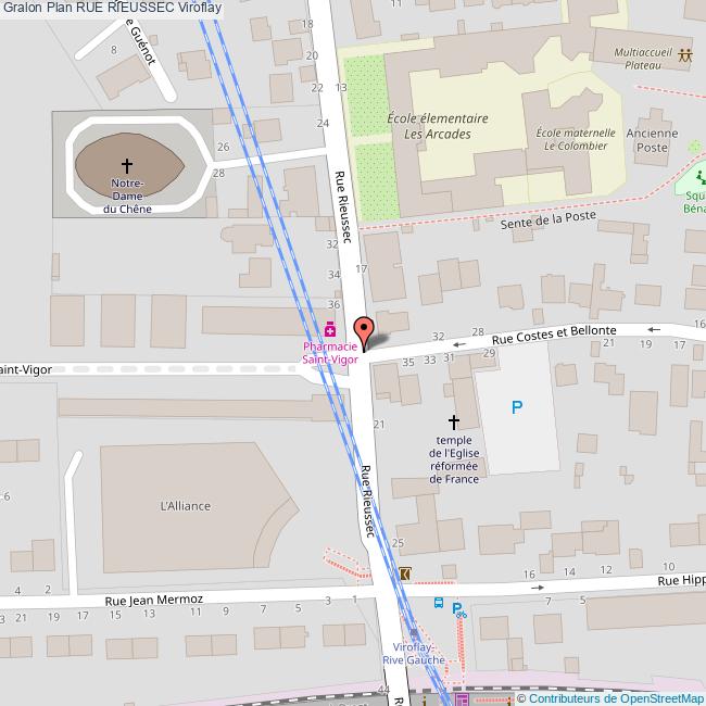 Rue RIEUSSEC Viroflay