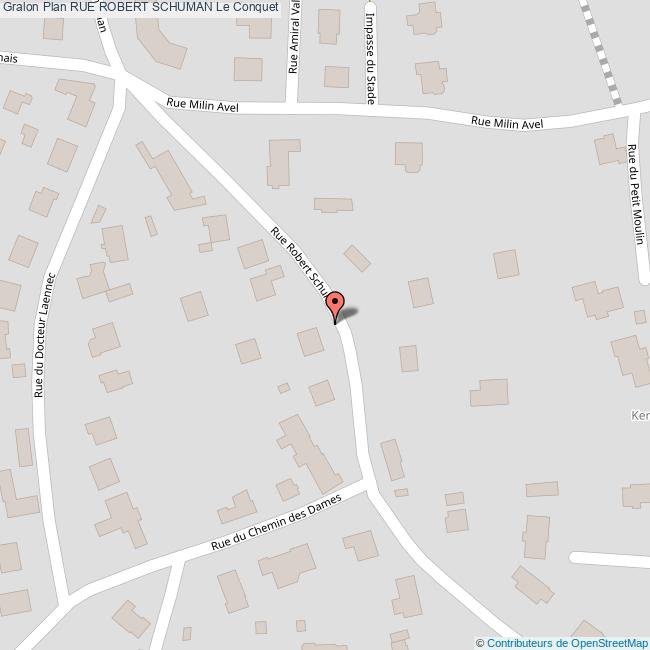 plan Rue  ROBERT SCHUMAN