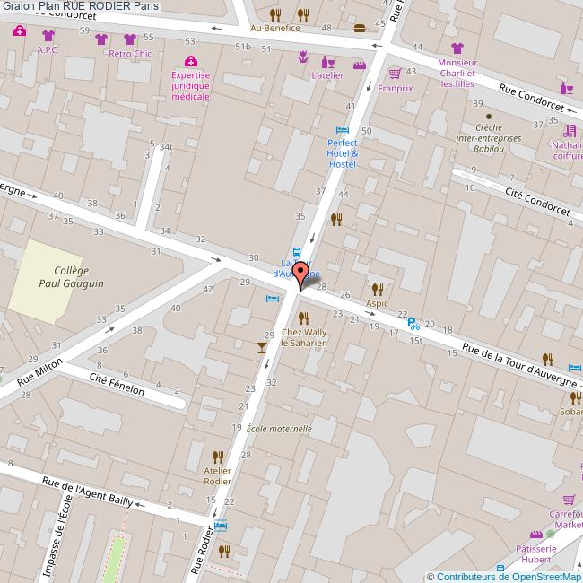 Rue RODIER Paris Rue RODIER Paris