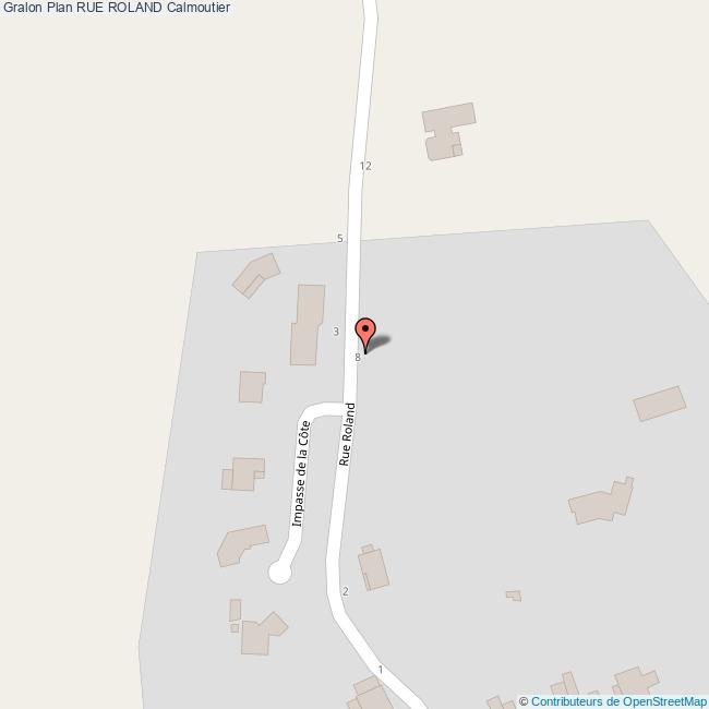 Rue ROLAND Calmoutier