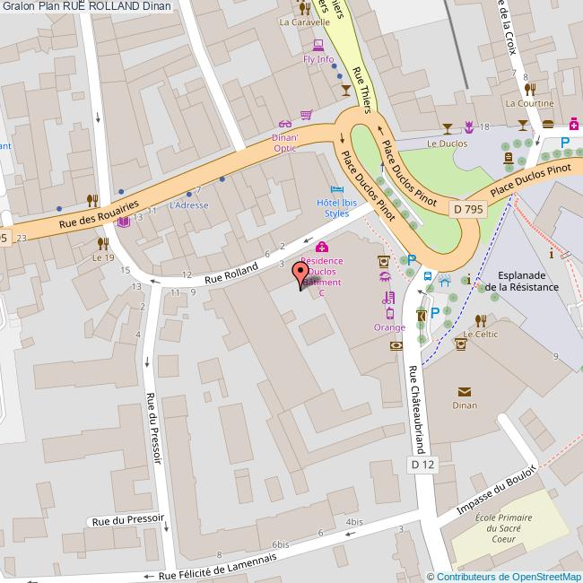 Rue ROLLAND Dinan