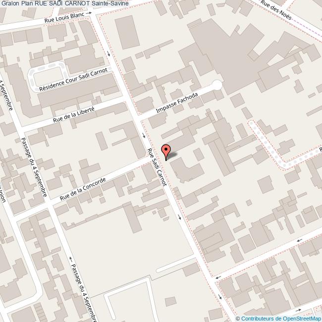 Rue SADI CARNOT SainteSavine
