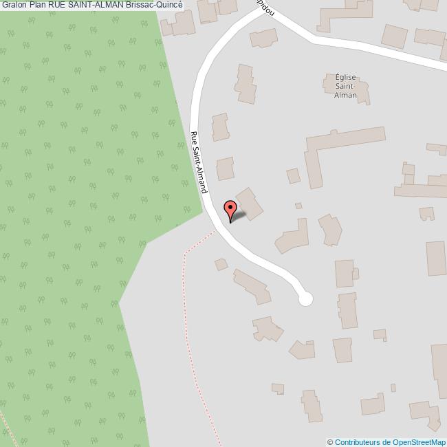 Rue SAINTALMAN BrissacQuincé