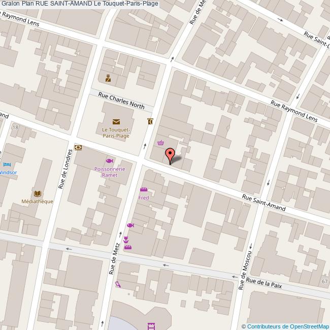 Rue SAINTAMAND Le TouquetParisPlage Rue SAINTAMAND Le TouquetParisPlage