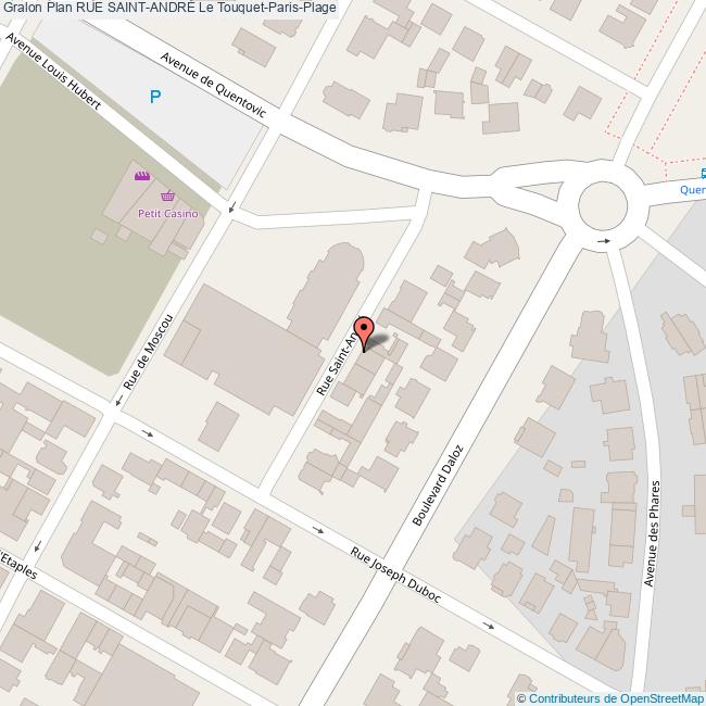 Rue SAINT-ANDRÉ Le Touquet-Paris-Plage