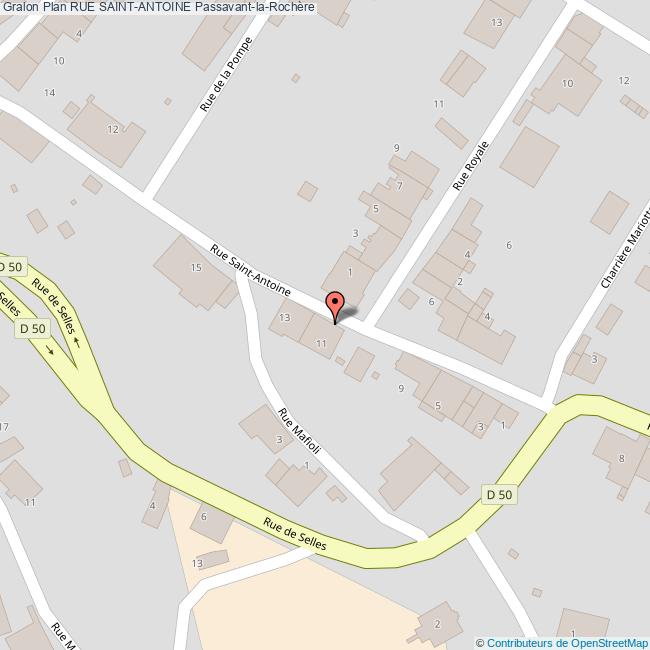 Rue SAINTANTOINE PassavantlaRochère