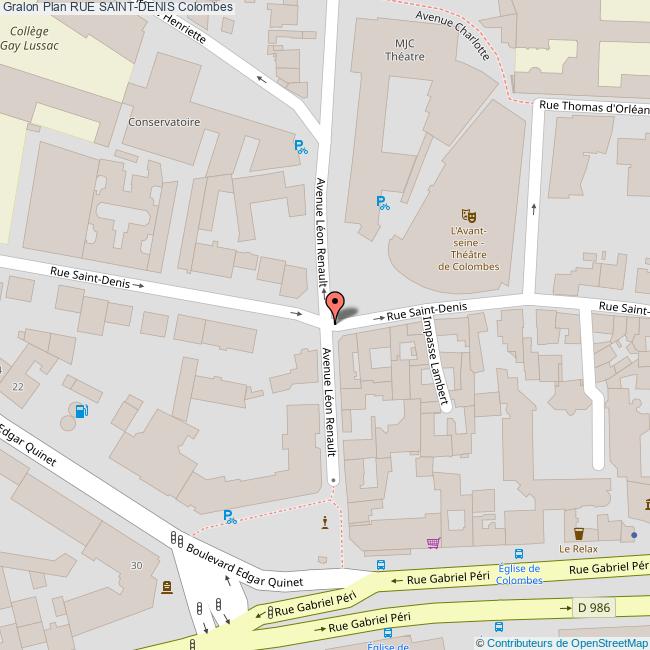 Rue SAINTDENIS Colombes