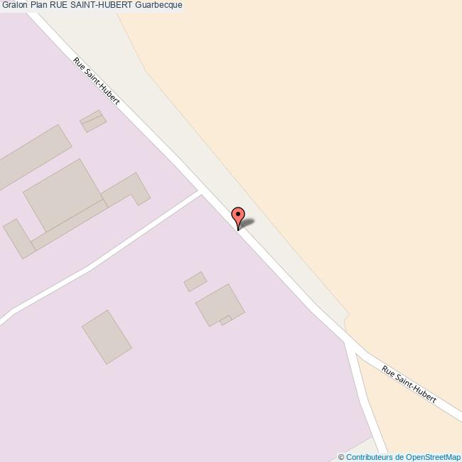 Rue SAINTHUBERT Guarbecque