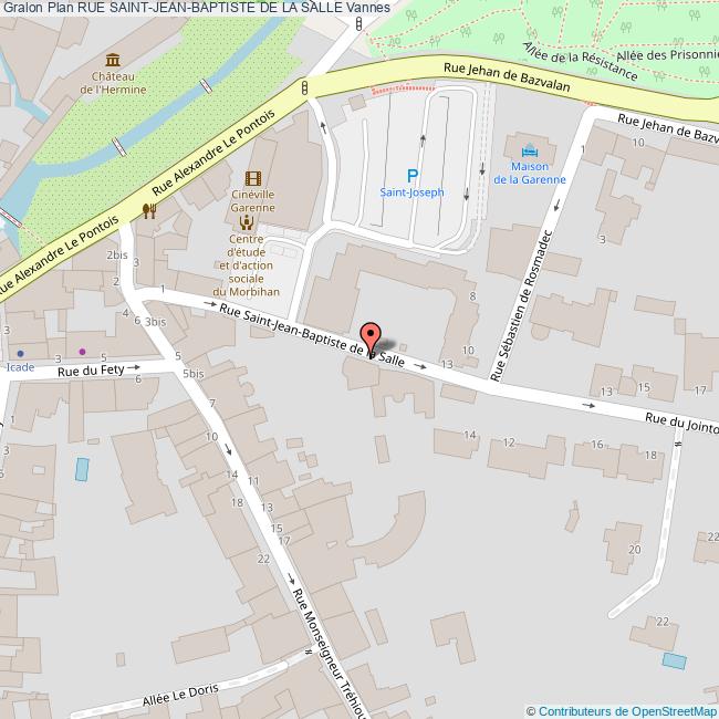 Rue SAINTJEANBAPTISTE DE LA SALLE Vannes