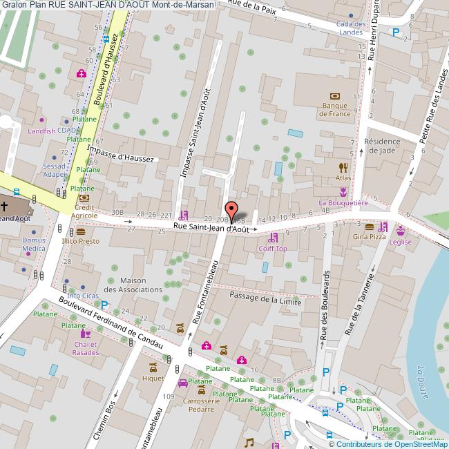 Rue SAINTJEAN D'AOÛT MontdeMarsan