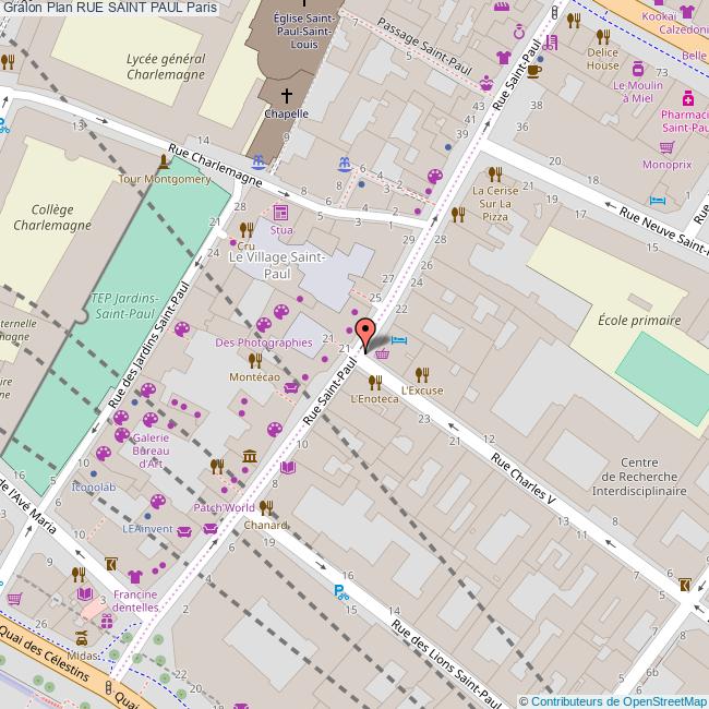 Rue saint PAUL Paris