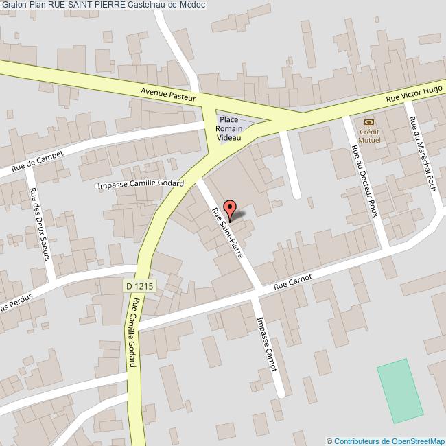 Rue SAINTPIERRE CastelnaudeMédoc