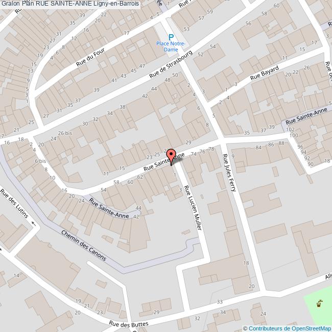 Rue SAINTEANNE LignyenBarrois