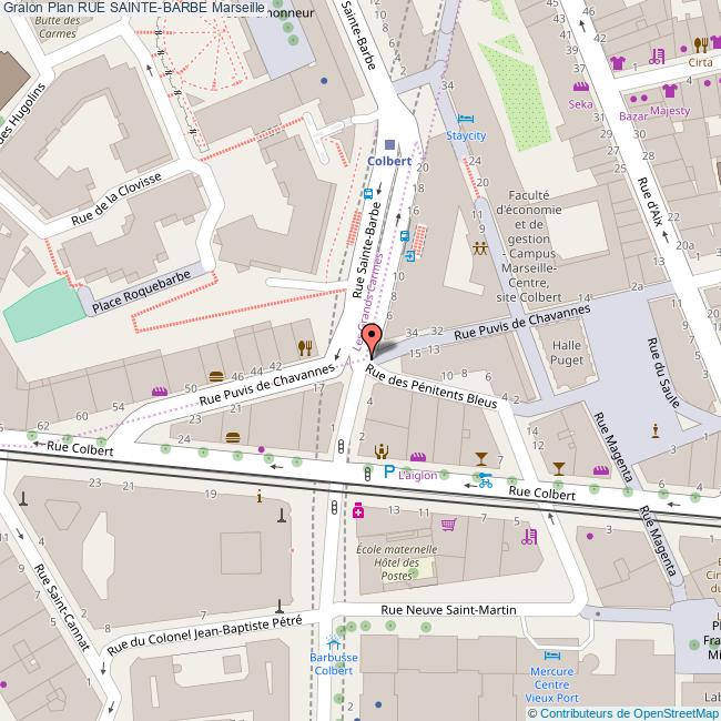 Rue SAINTEBARBE Marseille