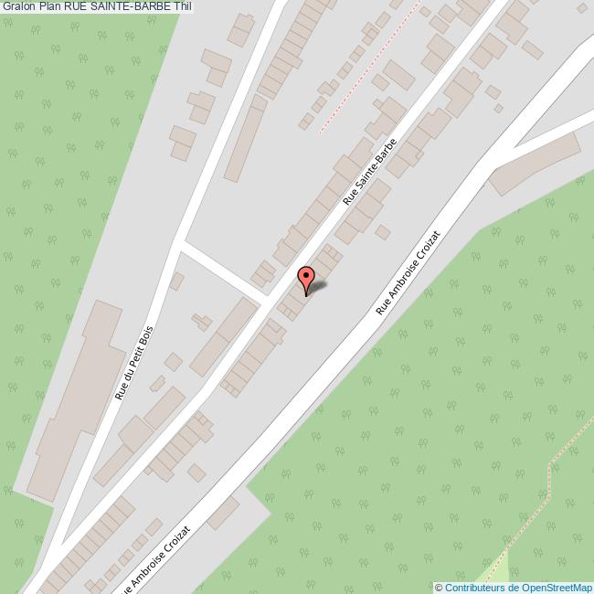 Rue SAINTEBARBE Thil