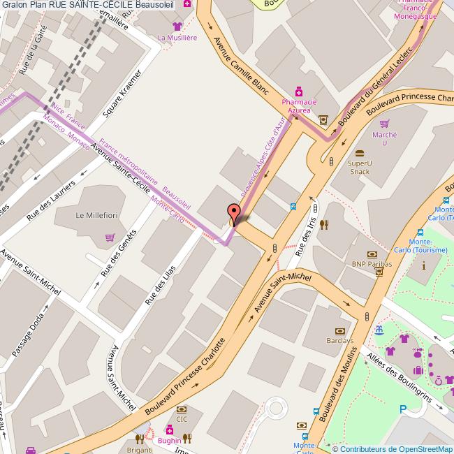 Rue SAINTECÉCILE Beausoleil