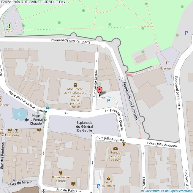 Rue SAINTEURSULE Dax