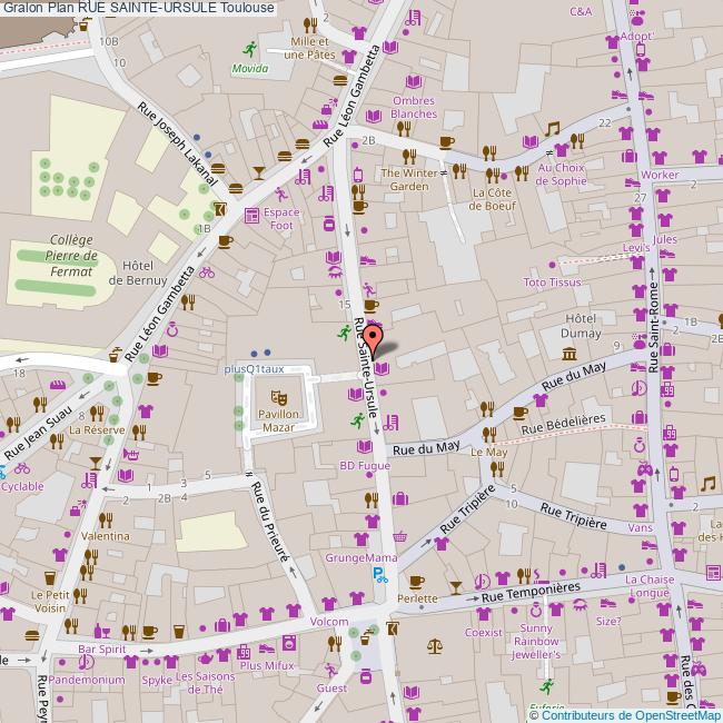 Rue SAINTEURSULE Toulouse