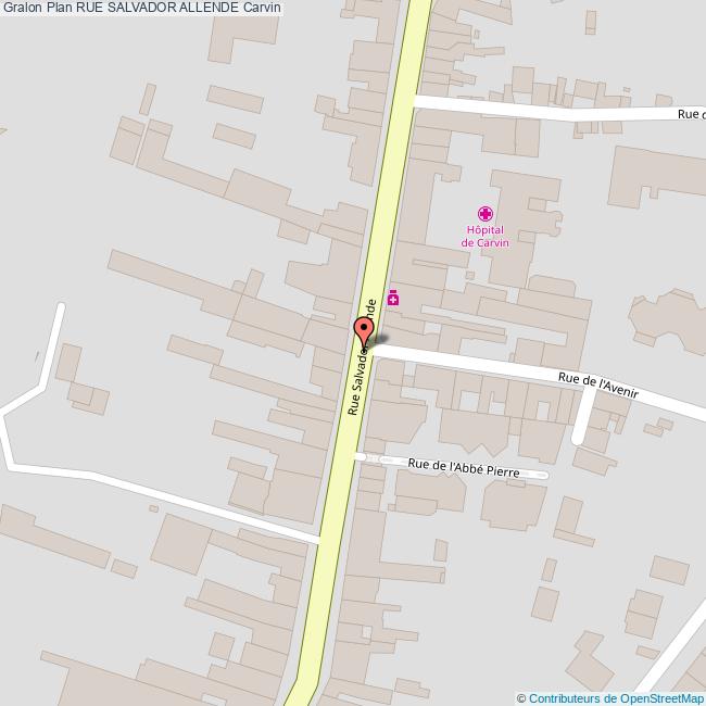 Rue SALVADOR ALLENDE Carvin