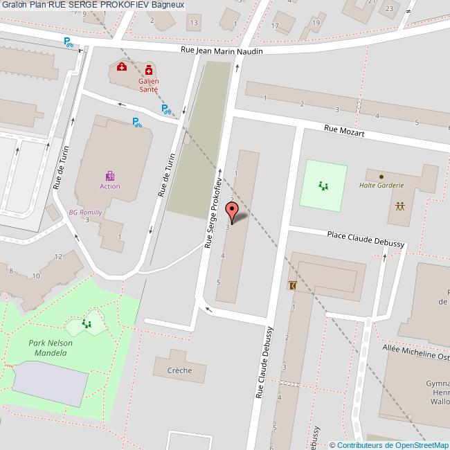 Rue SERGE PROKOFIEV Bagneux