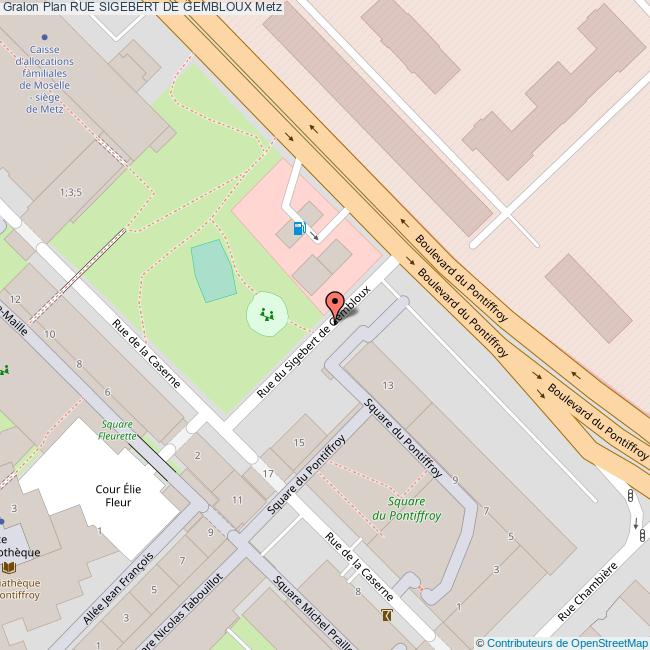 Rue SIGEBERT DE GEMBLOUX Metz