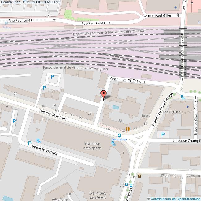 Rue SIMON DE CHALONS Avignon