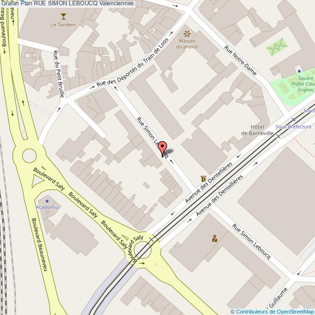 Rue SIMON LEBOUCQ Valenciennes