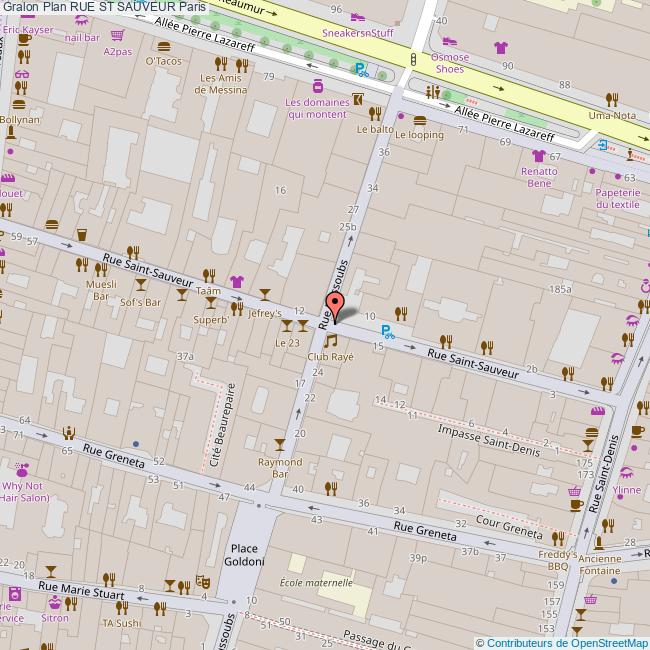 Rue ST SAUVEUR Paris