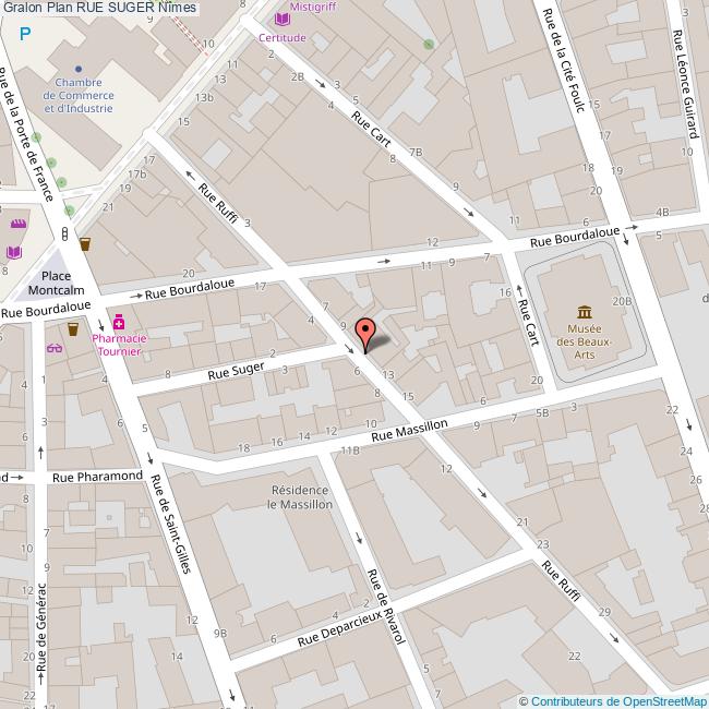 Rue SUGER Nîmes