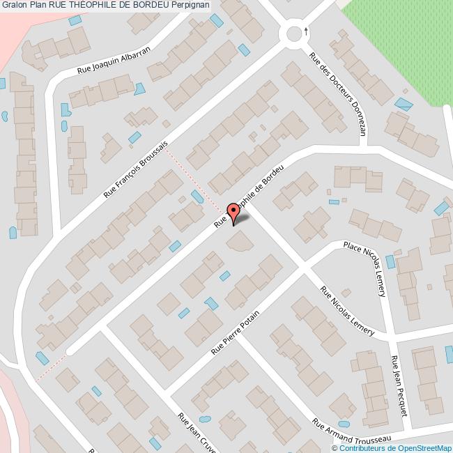 Rue THÉOPHILE DE BORDEU Perpignan