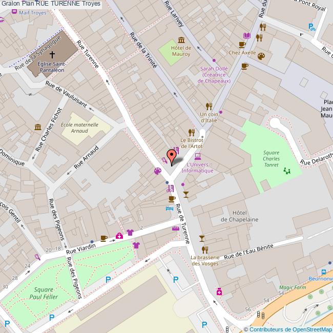 Rue TURENNE Troyes