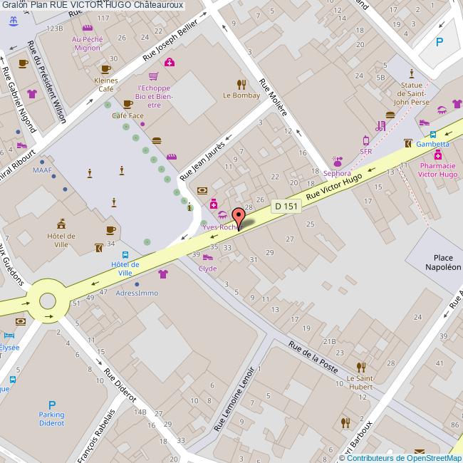 Rue Victor Hugo Chateauroux Rue Victor Hugo Chateauroux