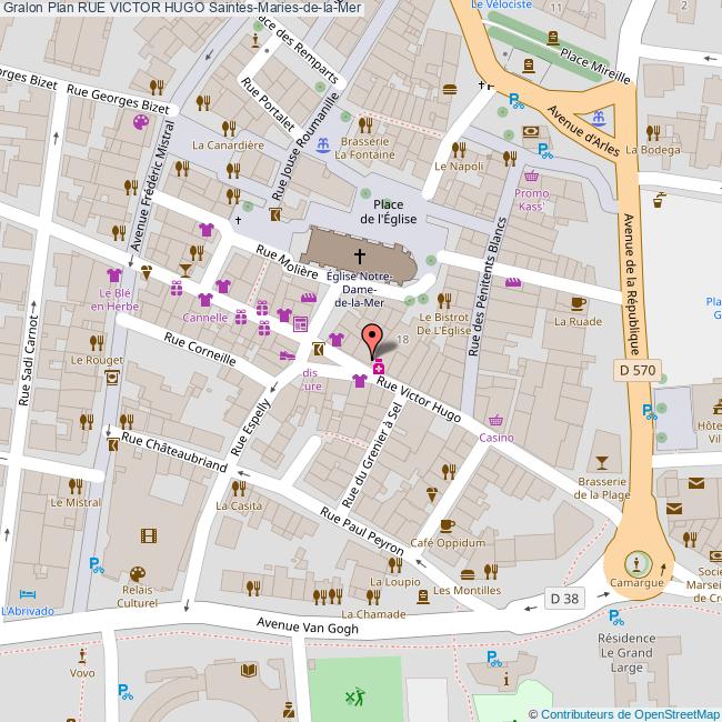 Rue Victor Hugo Saintes Maries De La Mer