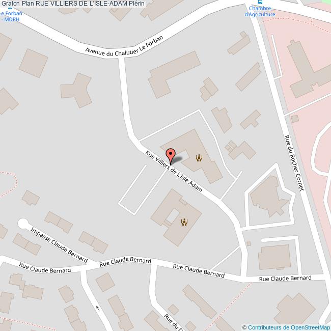 Rue VILLIERS DE L'ISLEADAM Plérin